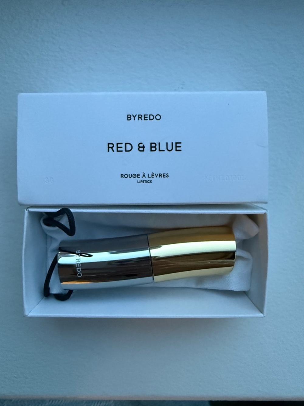 Byredo Red & Blue Lipstick Set - Brand New